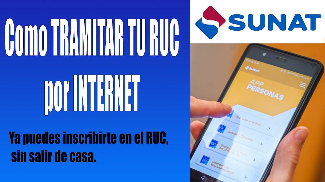 COMO SACAR TU RUC 💻 AL INSTANTE SUNAT 2020 | PERSONA NATURAL - YouTube