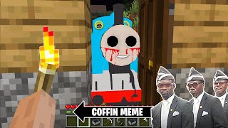 DON'T OPEN DOOR THOMAS THE TANK ENGINE.EXE in Minecraft - Coffin Meme