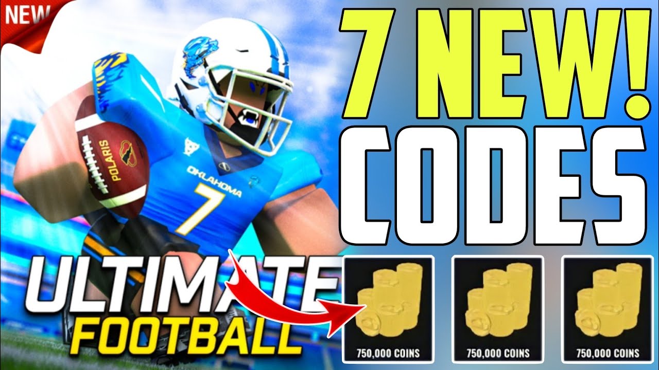 Roblox Ultimate Football Codes for November 2023