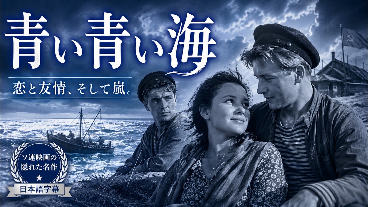 青い青い海』(1935)【日本語字幕】ボリス・バルネットの傑作！カスピ海