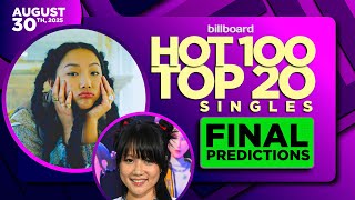 Download Lagu Final Predictions | Billboard Hot 100, Top 20 Singles | August 30th, 2025 MP3 Download Lagu Final Predictions | Billboard Hot 100, Top 20 Singles | August 30th, 2025 MP3