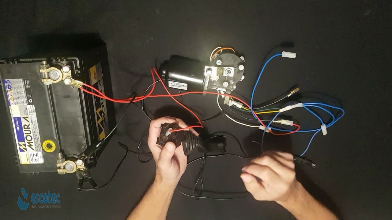 Como testar motor do limpador de para-brisa dica super fácil faça você mesmo vídeo aula aprenda