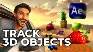 After Effects Beta 3D Tutorial | OBJ Files + 3D Camera Tracker