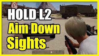 How To Hold To Aim Down Sights On Pubg Controller Ps5 & Xbox Remap Ons