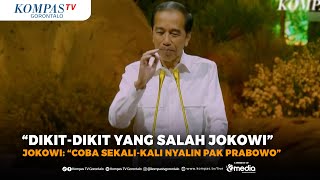 Pidato Jokowi di HUT Gerindra ke-17:Dikit-Dikit yang Salah Jokowi, Sekali-kali Nyalahin Pak Prabowo