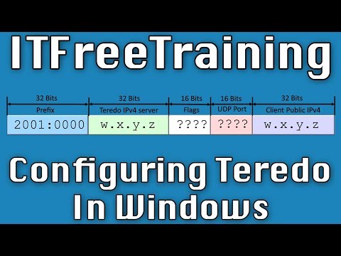 IP Transition Demonstration Teredo Windows
