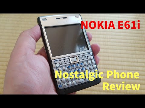 【海外SIMフリー携帯】NOKIA E61i | Retro Review & Unboxing 2020