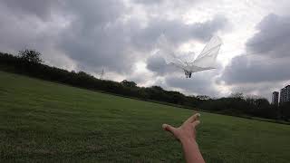 E-control bat ornithopter first test (20210602)