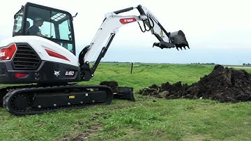 Bobcat E60 (R2-Series) Compact (Mini) Excavator Model Walk-Around