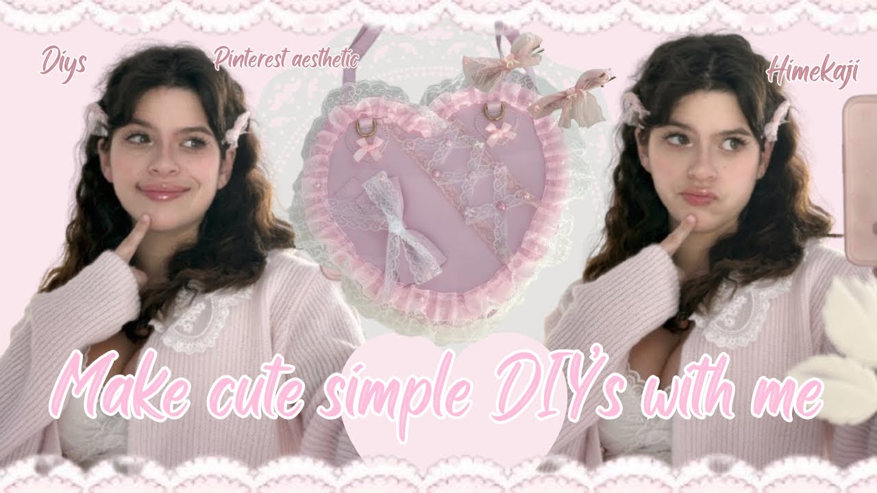 Making the cutest DIY crafts to elevate your style ‧₊ ♪˚⊹ 💞Himekaji bags, earrings & more ‧₊˚♪ 𝄞₊˚⊹💍