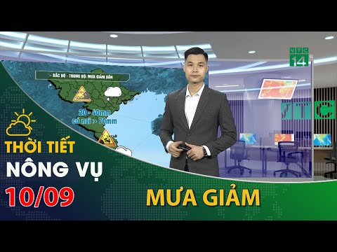 Video Thời tiết nông vụ 09/09/2022:Bắc Bộ, Bắc Trung Bộ mưa... - youtube
