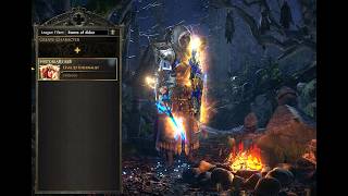 POE2 0.5 Infernalist Spark Verglas CoC build 127, 888+4個Sacred Focus試一下