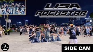 [KPOP IN PUBLIC / SIDE CAM] LISA 'ROCKSTAR’ (EXTENDED VER)' | DANCE COVER | Z-AXIS FROM SINGAPORE