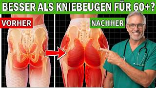 Verlorene Po-Muskulatur schnell aufbauen: 3 Übungen, die ab 60 alles verändern