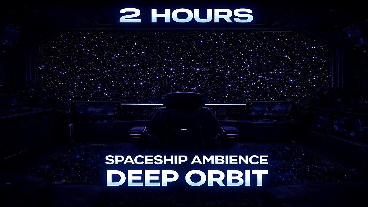 Spaceship Interior Ambience – Deep Orbit (2 Hours)