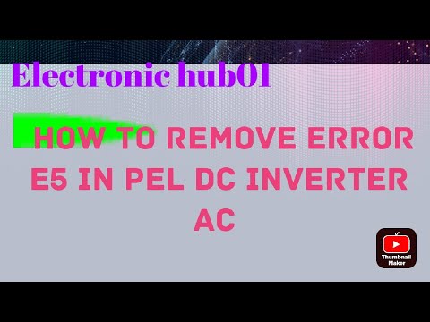 PEL DC INVERTER AC | ERROR E5