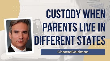 Awarded Custody In Michigan But [Ex Has Parenting Time In Another State] - ChooseGoldman.com