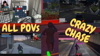 (All POVs) THE MOST INSANE CB VAULT HEIST + CHASE (FULL CONTEXT) || GTA RP NoPixel 3.0