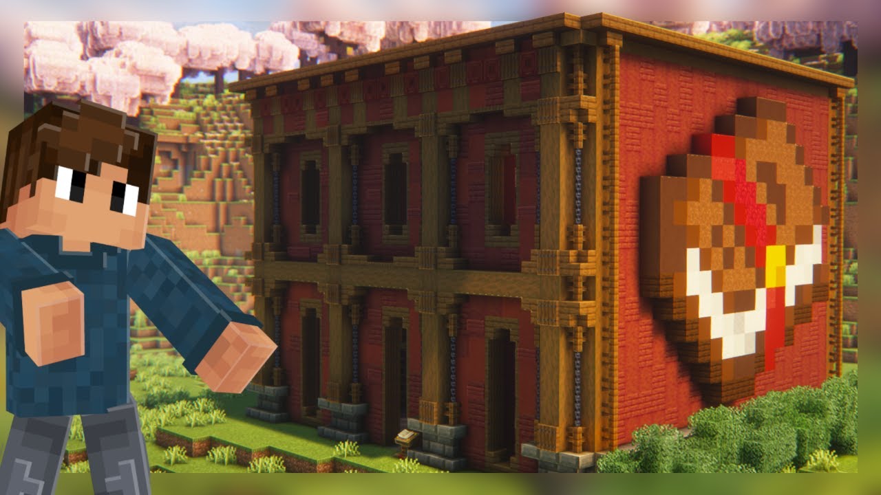 Minecraft Book Shop Sign I Built an Automatic Book Shop in Minecraft Survival! - YouTube