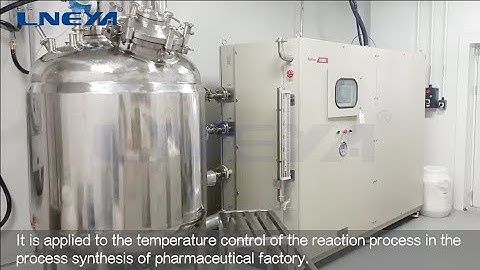 LNEYA cooling heating temperature control system stainless steel reactor use site