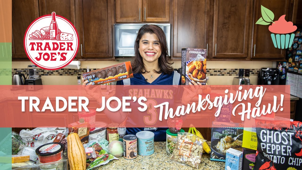 Trader Joe's Thanksgiving HUGE Haul Haul Series! YouTube