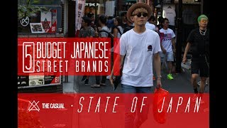 5 Budget Friendly Japanese Street Brands | STATE OF JAPAN