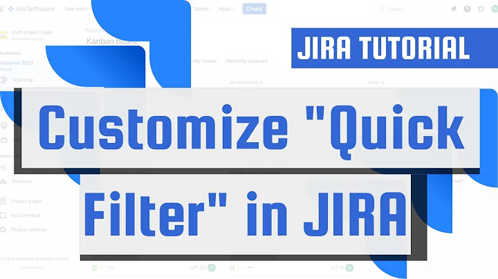 Create a customizable "Quick Filter" in JIRA for due dates