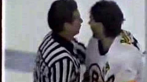 Ray Bourque Challenges Ron Sutter