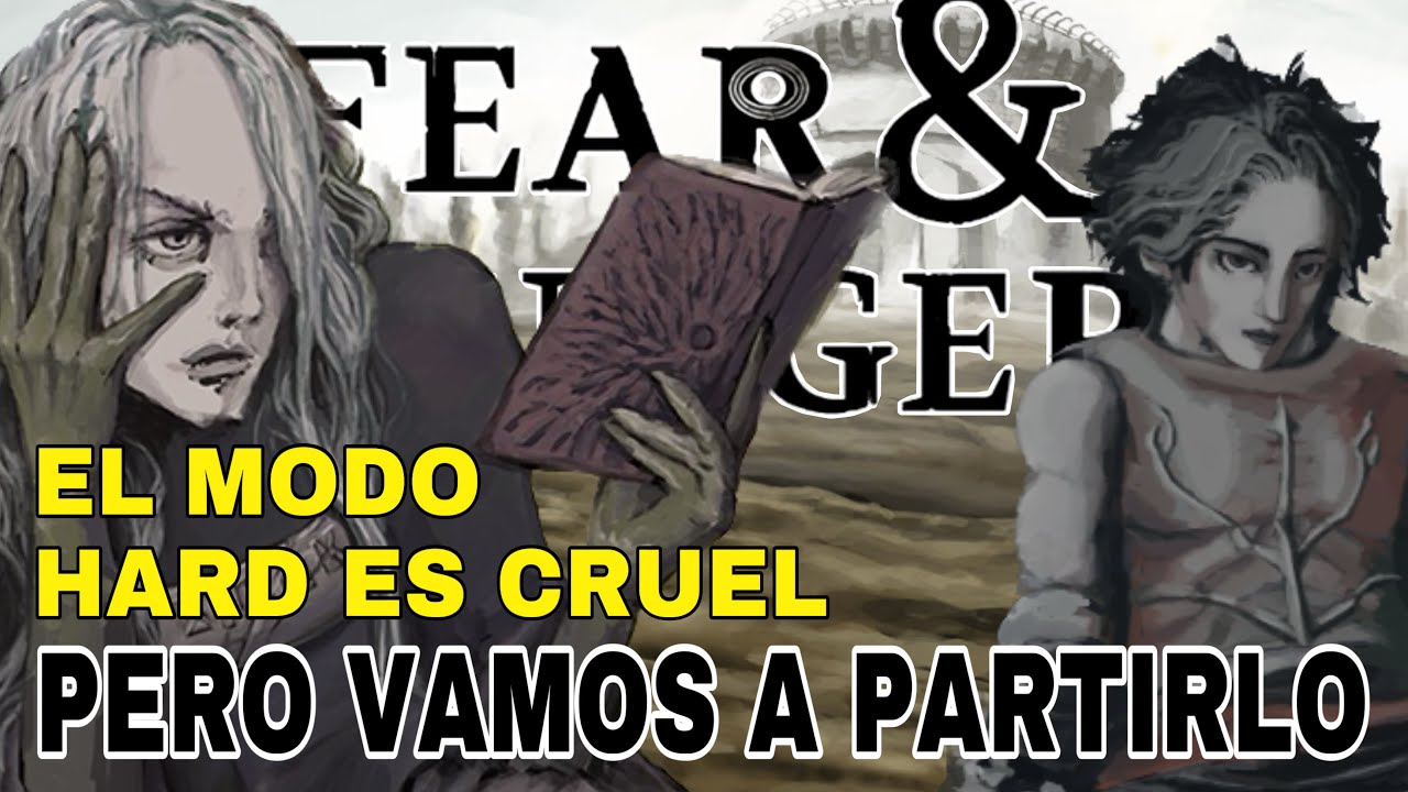 COMO VENCER el modo HARD de FEAR & HUNGER con CAHARA y ENKI - Vencer FINALES S sin EMPTY SCROLLS