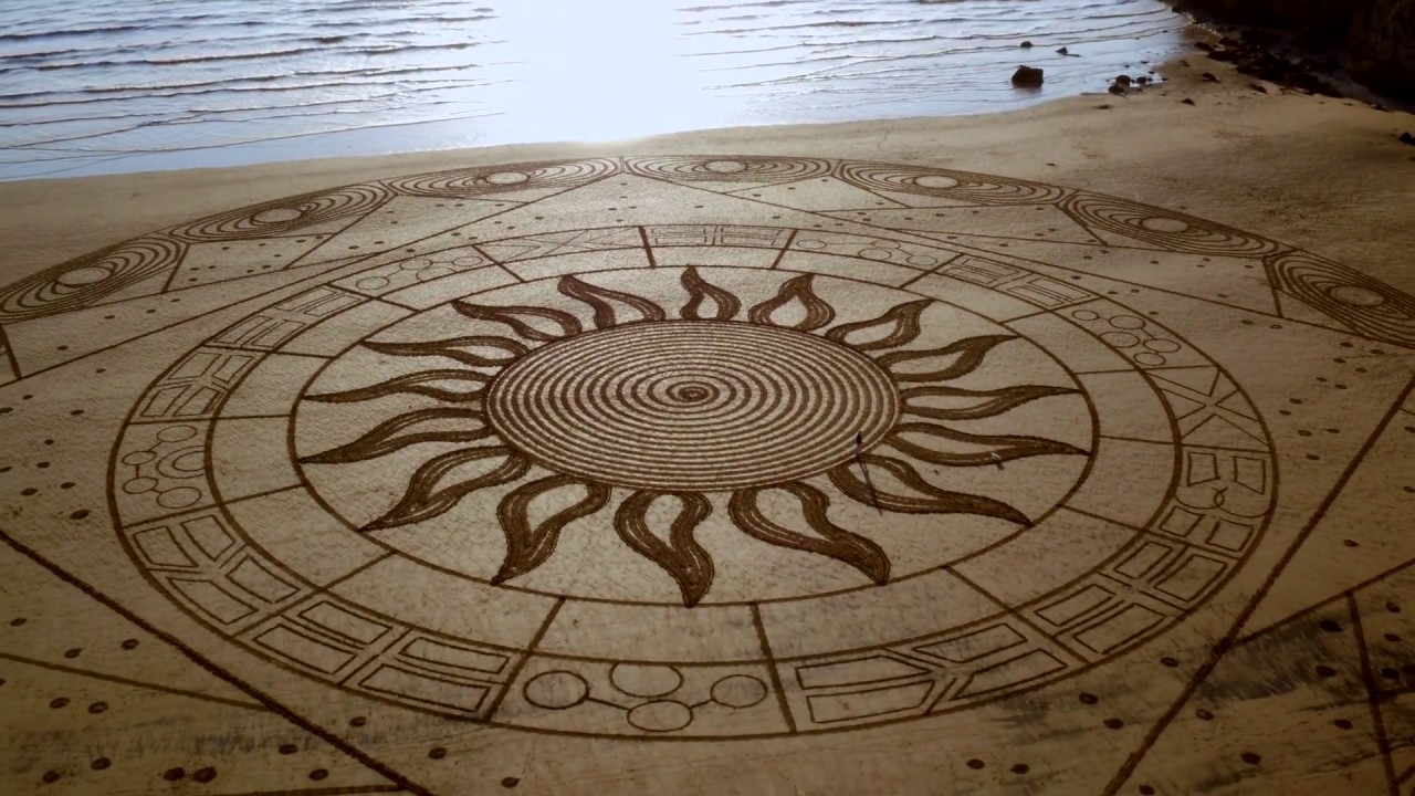 Sand art YouTube