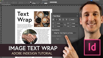 How to Wrap Text Around an Image in Adobe InDesign in UNDER 2 Minutes