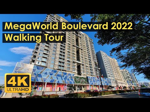 Iloilo City - Mega World 2022 - An Afternoon Walk - 4K UHD