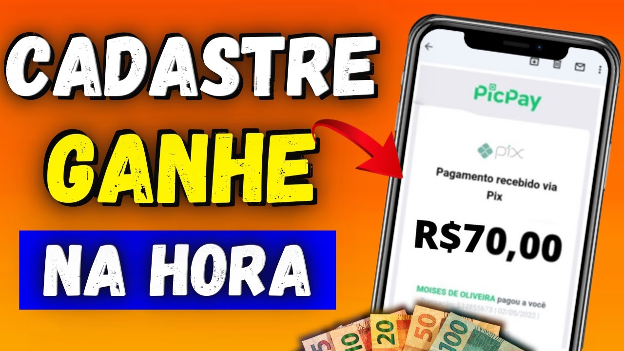 ✅GANHE R$70 NO CADASTRO VIA PIX [CADASTROU GANHOU]  APP PAGANDO POR CADASTRO 2022 – CADASTRE E GANHE