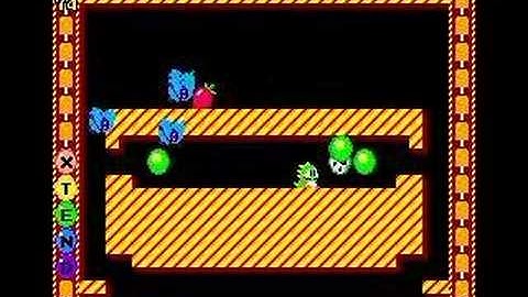 Bubble Bobble level guide -- round 74 -- www.adamdawes.com