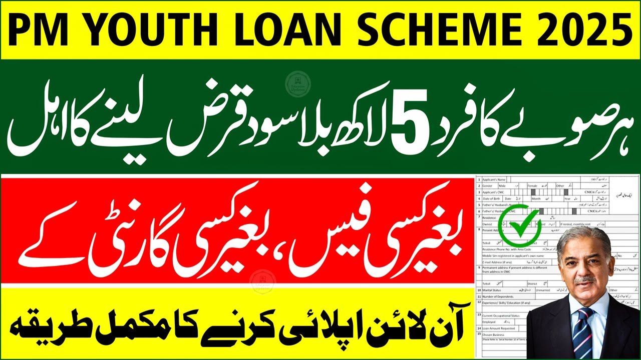 How To Apply For Prime Minister Loan Scheme | PM Youth Loan Scheme 2025 ...