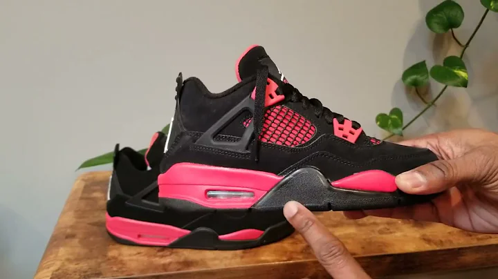 Jordan 4 IV Red Thunder Crimson Replica vs Authentic Review