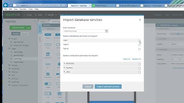 Appery io login app part1