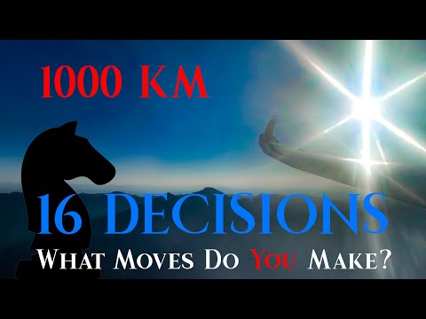 1000 km Glider Flight - 16 Decisions: What Would YOU Decide?