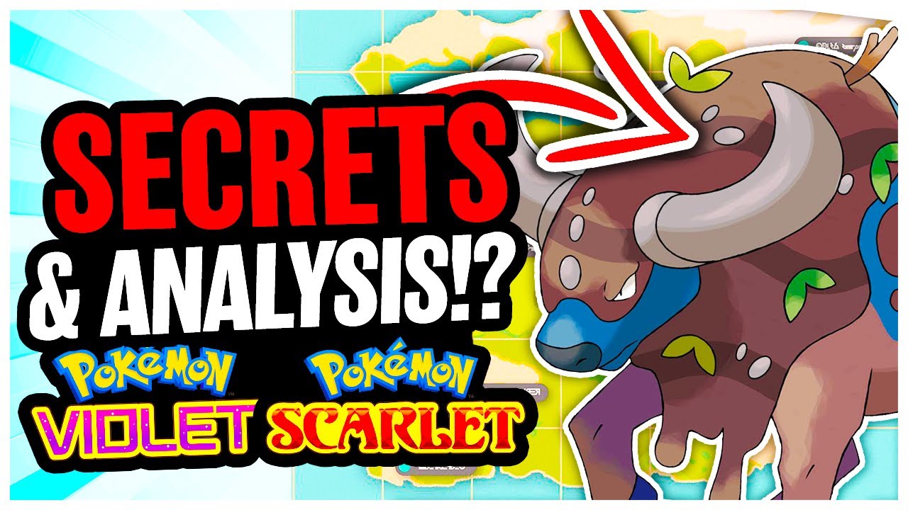 Lots of leaked details about Pokemon Scarlet and Pokemon Violet