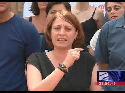 ელენე ხოშტარია - მერია აქციის ჩაშლას გეგმავს - კალაძემ სცენა და ტექნიკა მოაპარინა!