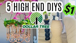 🌿5 ((MUST SEE!!)) DOLLAR TREE HIGH END DIY DECOR 🌿I love Spring ep 29 Olivias Romantic Home