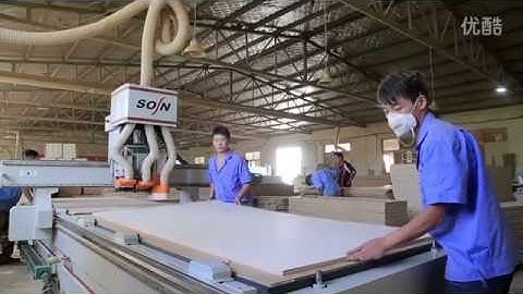 SXP 1350-2  Woodworking CNC Router from Tracy