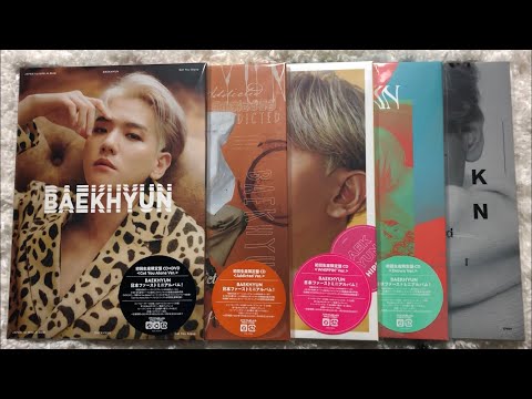 ♡Unboxing Baekhyun ベキョン 1st Japanese Mini Album BAEKHYUN (5