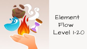 Element Flow Game Level 1-20