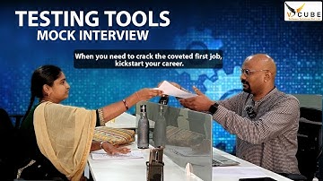 Fresher Mock Interview | Testing tools | Best  Training Institute in Hyderabad | Vcube