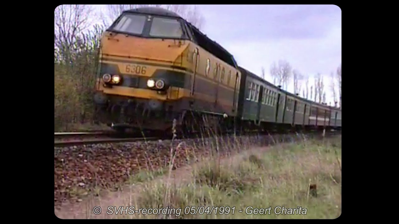 (57) NMBS-SNCB –1990 & 1992 - L73  - (Part 1)  Deinze-Lichtervelde-Diksmuide-Veurne-De Panne