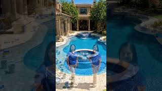 Luxury Backyard Pool Build 🏊♂️ Incredible Pool Design