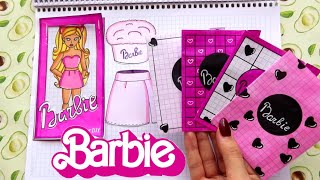 BARBİE 🎀 Paper DİY 🎀 바비 Asmr