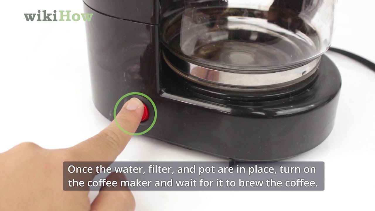 How to Use a Coffee Maker: 15 Steps (with Pictures) - wikiHow