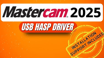 ✅ Mastercam 2025 Installation on Windows 11 | Step-by-Step Guide with USB HASP Dongle Support